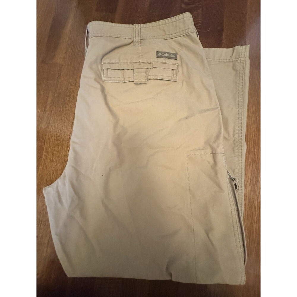 Columbia Sportswear Men's 40x30 Cotton Utility Chino Pants Khaki AM8255 ROC